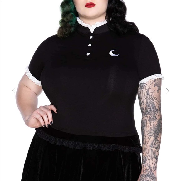 Killstar Fallen Angels Crop top (NWT) never worn. - Picture 4 of 6